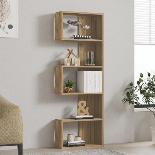 Raft de cărți 150x51.8x31.6cm, Stejar