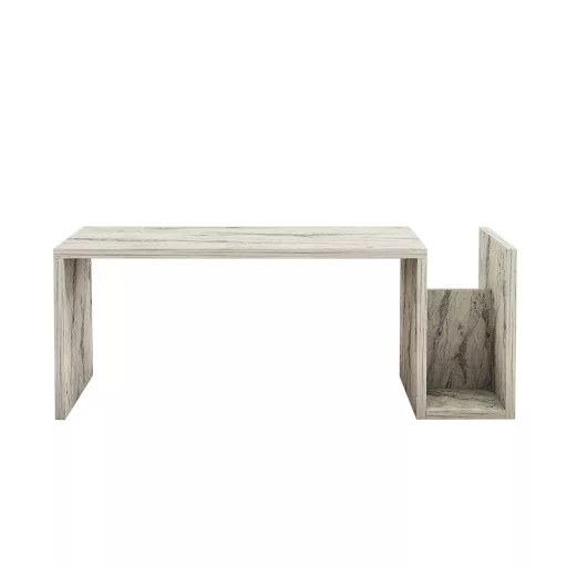 Masă de cafea cu model de marmură 86.8x32.4x50cm