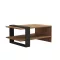Masa de cafe 80x35x55cm, Stejar-Antracit