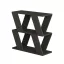 Mese lateral 60x57x22cm, Antracit