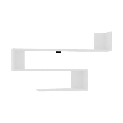 Raft Suspendat 120x71x20cm, Alb