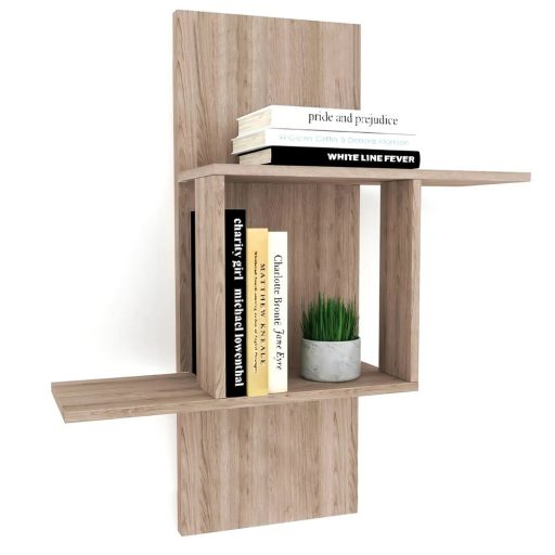 Raft suspendat 70x64x20cm, Stejar Sonoma