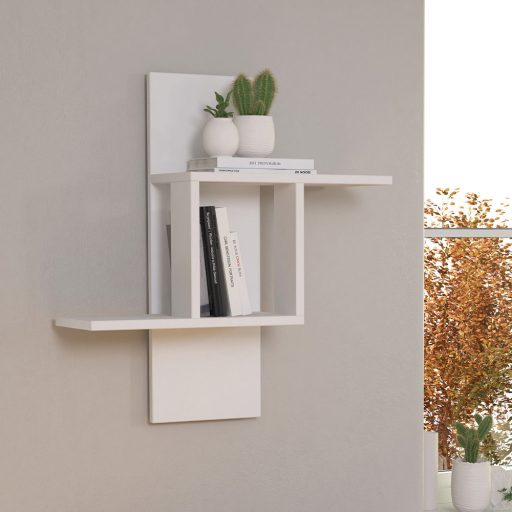 Raft de Perete 70x64x20cm, Alb