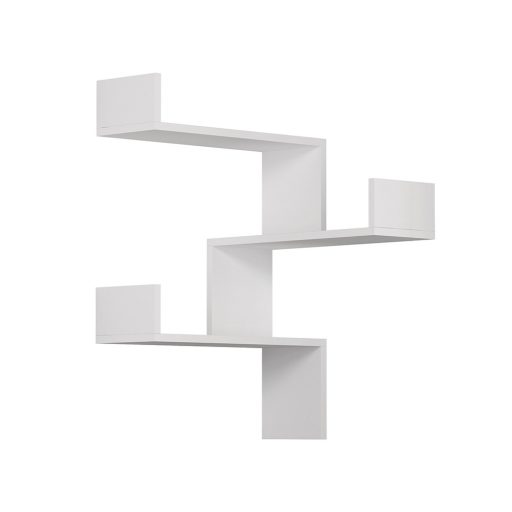 Raft de colț 60x90x60cm, Alb