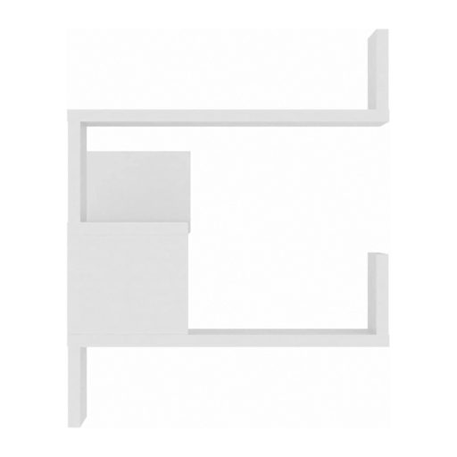 Raft de colț 60x90x60cm, Alb