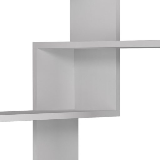 Set de rafturi de perete, 2 piese, alb