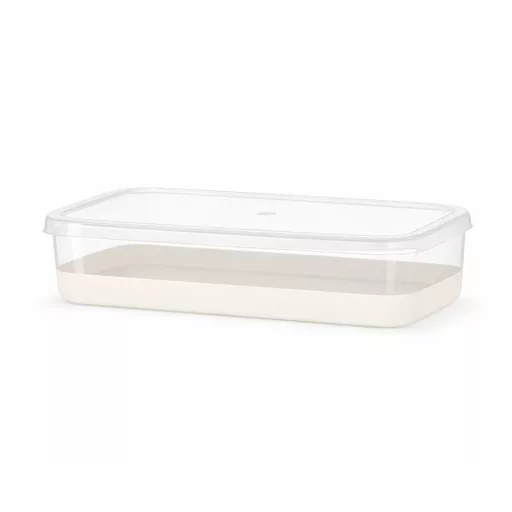 Set de depozitare pentru alimente, 14 piese, gri