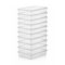 Set de depozitare din plastic, 10 piese