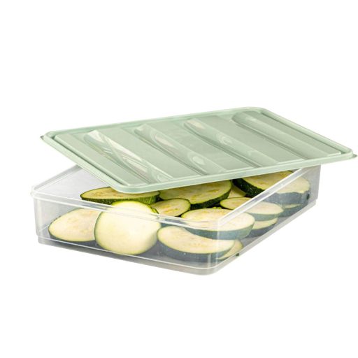 Set de depozitare din plastic cu 7 piese