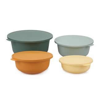 Set de recipiente pentru depozitarea alimentelor, 4 piese