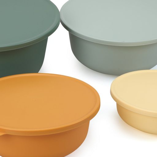 Set de recipiente pentru depozitarea alimentelor, 4 piese