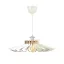 Lampă de Plafon cu Efect de Lemn Elegant