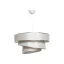 Lampă de Tavan Spiralată, Bej-Silver