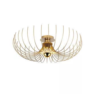 Lampă de Tavan Modernă din Metal Aurit