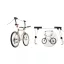 Lift suspendat bicicleta