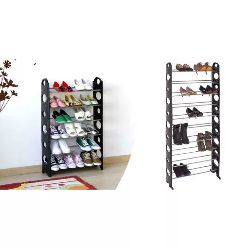 Pantofar cu 10 nivele - negru