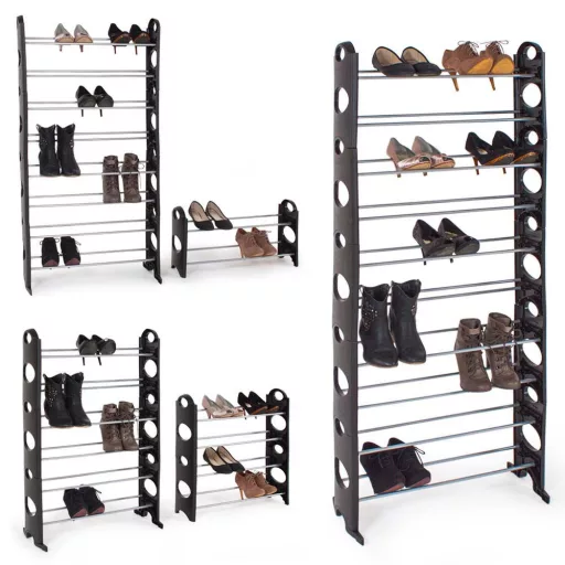 Pantofar cu 10 nivele - negru