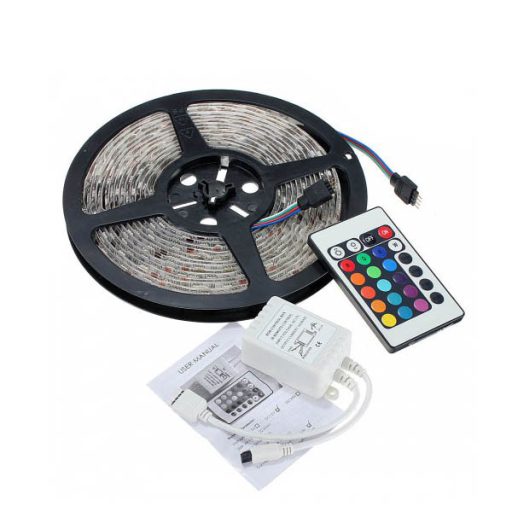 Banda RGB5050 cu LED, programabila