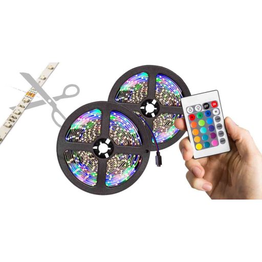 Banda RGB5050 cu LED, programabila