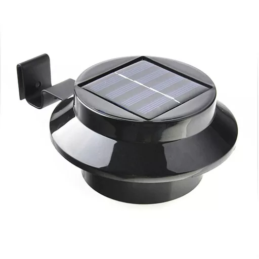 Lampa solara-negru