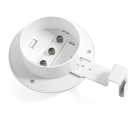 Lampa solara-alb
