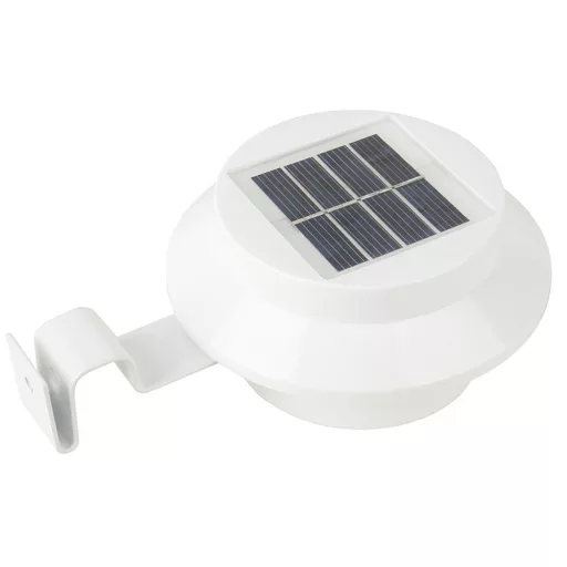 Lampa solara-alb