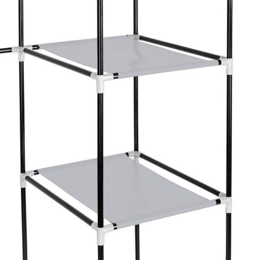 Sifonier mobil, dimensiuni 130x45x170 cm-albastru