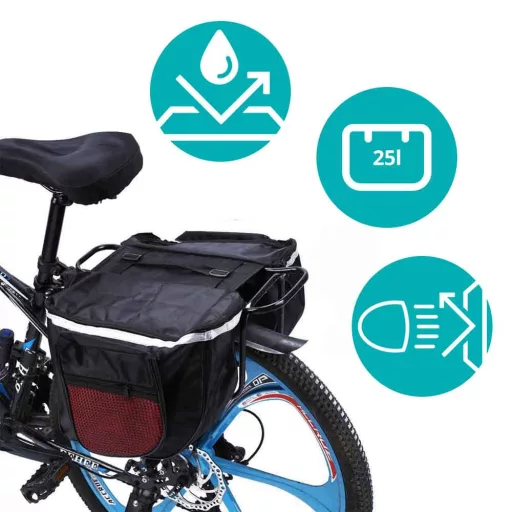 Geanta dubla pentru bicicleta