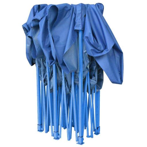 Pavilion pliant 2,9x4,25m-albastru