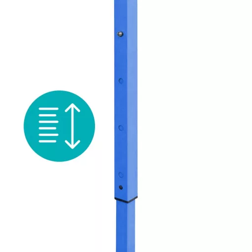 Pavilion pliant 2,9x4,25m-rosu