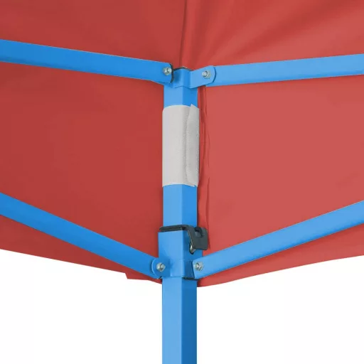 Pavilion pliant 2,9x4,25m-rosu