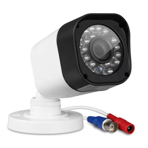 Sistem de cameră AHD cu fir pentru interior și exterior cu 4 camere