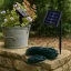 Ghirlanda luminoasa solara pentru gradina cu 100 LED, alb-cald, 10m