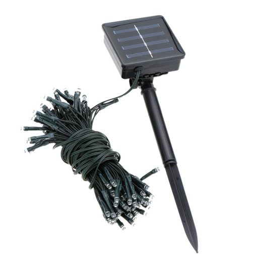 Ghirlanda luminoasa solara pentru gradina cu 100 LED