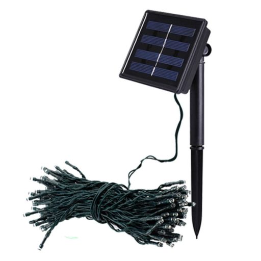 Ghirlanda luminoasa solara pentru gradina cu 100 LED