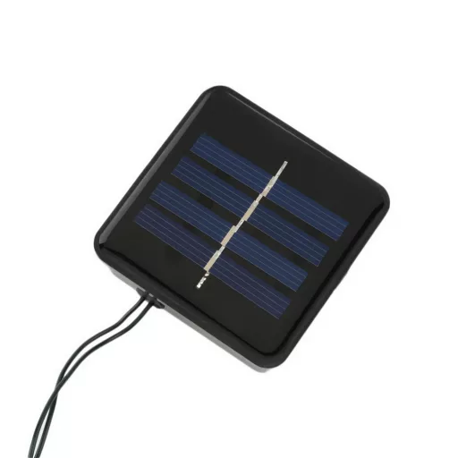 Ghirlanda luminoasa solara pentru gradina cu 100 LED, alb-cald, 20m