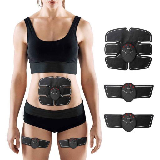 Aparat fitness cu electrostimulare pentru abdomen si brate