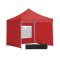 Pavilion rosu 2,9m cu pereti laterali si geanta de transport