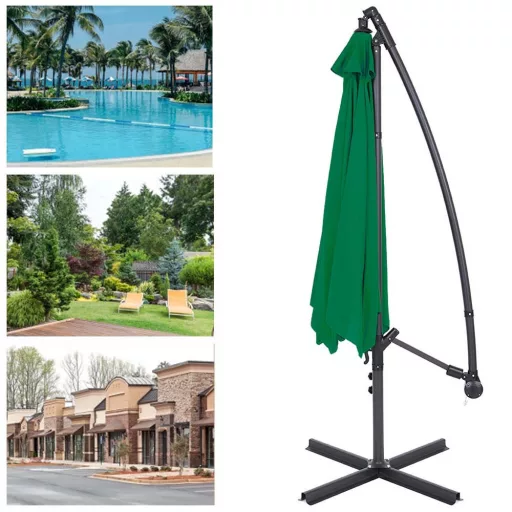 Umbrelă Suspendată 2.7 m, Verde