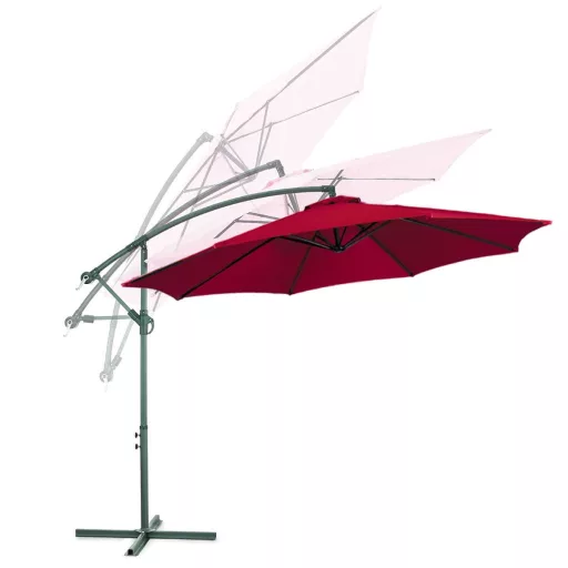 Umbrelă Suspendată 2.7 m, Roșie
