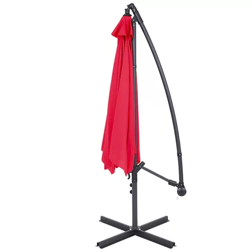 Umbrelă Suspendată 2.7 m, Roșie