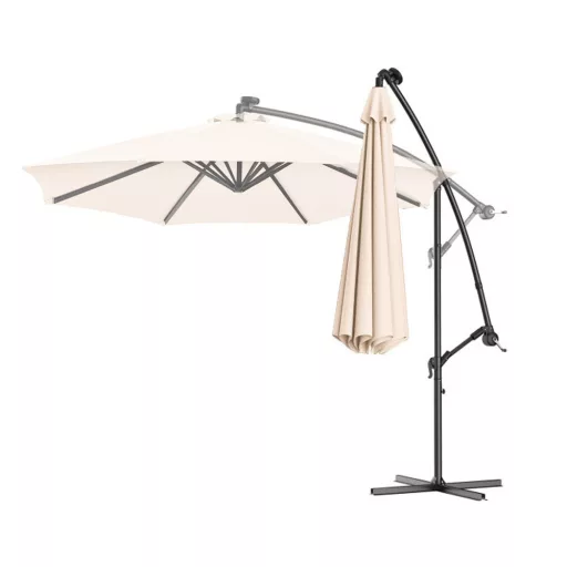 Umbrelă Suspendată 2.7 m, Crem