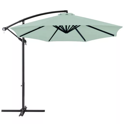 Umbrelă Suspendată, 2.8 m, Verde Deschis