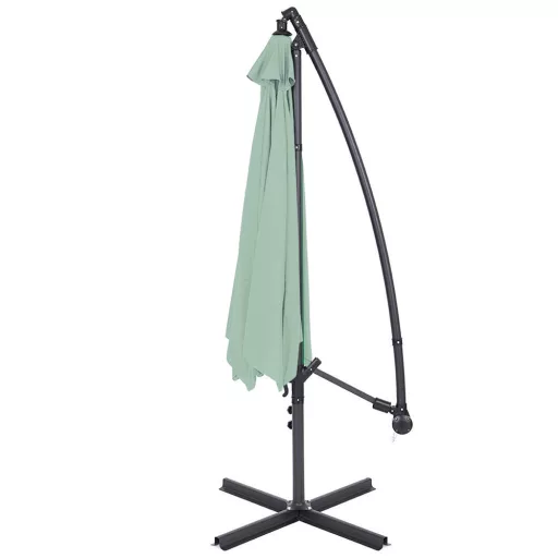 Umbrelă Suspendată, 2.8 m, Verde Deschis