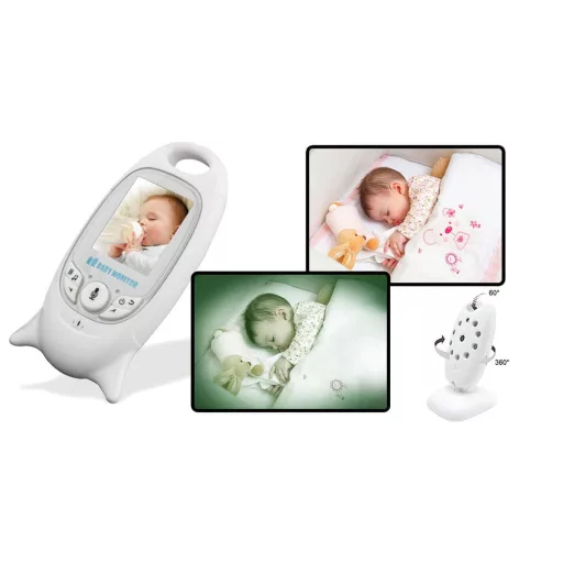 Sistem de supraveghere bebe cu camera video
