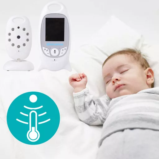 Sistem de supraveghere bebe cu camera video