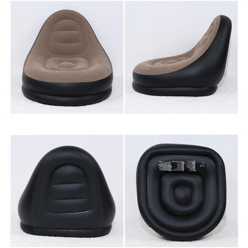 Fotoliu gonflabil cu taburet