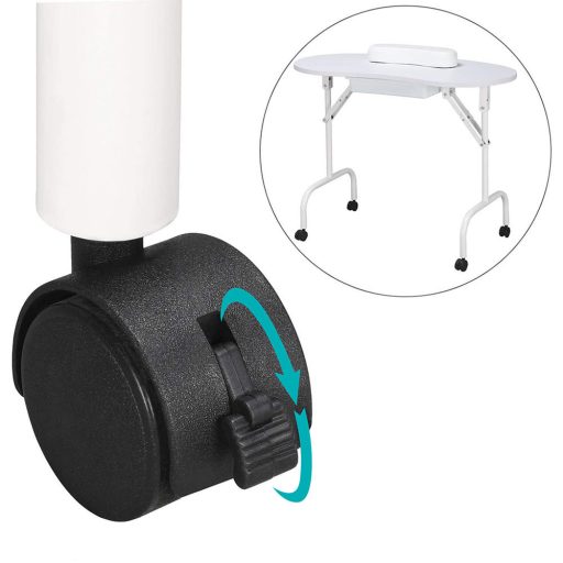 Masa portabila de manichiura cu geanta de transport cadou, in 2 tipuri