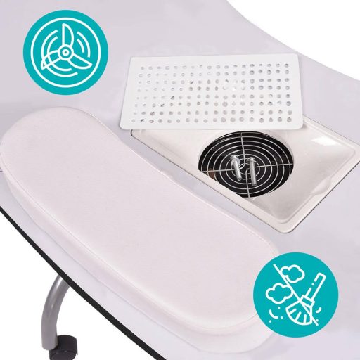 Masa portabila de manichiura cu geanta de transport cadou, in 2 tipuri