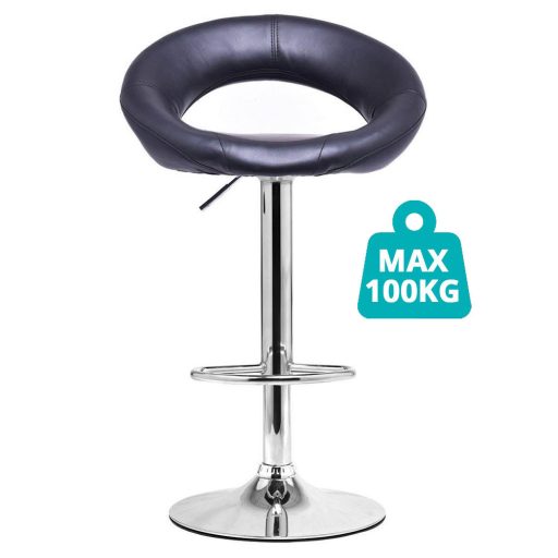 2 buc scaune de bar-negru